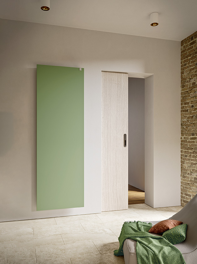 Relax Power, altezza 1963 mm, larghezza 653 mm, Verde salvia opaco - RAL 6021